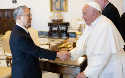 Il Presidente Harada incontra Papa Francesco