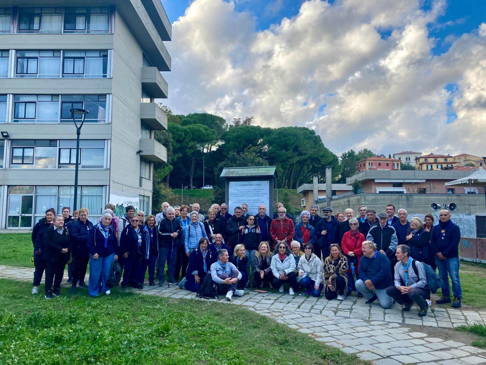 Foto di gruppo La Spezia - preghiera condivisa per la pace